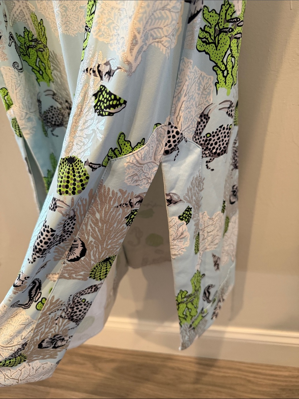 Jude Connally Kristen Maxi Dress L Like New Ocean Reef - Picture 4 of 7